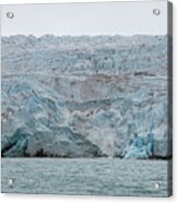 Terminal Face Of Nordenskiold Glacier Of Svalbard #3 Acrylic Print