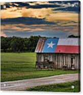 Texas Barn Acrylic Print