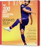 The 100 Most Influential People - Mohamed Salah Acrylic Print