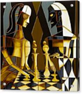 The Art Of Chess Art Print Acrylic Print