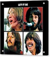 The Beatles Let It Be Acrylic Print