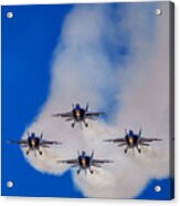 The Blue Angels - U.s. Navy Flight Demonstration Squadron Acrylic Print