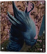 The Bluest Bird Acrylic Print
