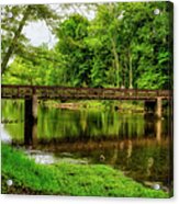 The Bridge To Osceola Acrylic Print