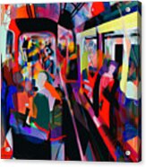 The Commute Art Print Acrylic Print