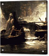 The Damned Souls Of The River Styx, 01 Acrylic Print