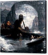 The Damned Souls Of The River Styx, 02 Acrylic Print