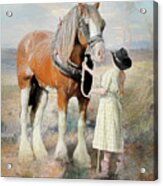 The Farmers Daughter Acrylic Print