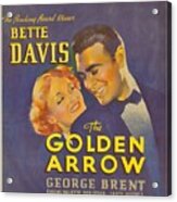 ''the Golden Arrow'', 1936, Movie Poster Acrylic Print