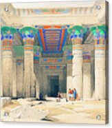 The Grand Portico By David Roberts Acrylic Print