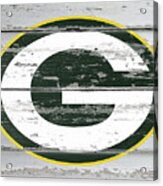 The Green Bay Packers 3f Acrylic Print