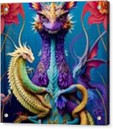 The Guardian Dragon 2 Acrylic Print