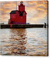The Holland Harbor Lighthouse Acrylic Print