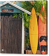 The House Of Surfboards Acrylic Print