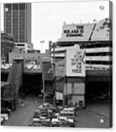 The Ice Age Is Coming To Atlanta, 1974 Acrylic Print