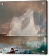 The Icebergs 1861 Acrylic Print