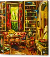 The Library Acrylic Print