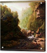 The Mountain Torrent By Francis Danby Acrylic Print