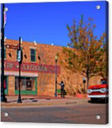 The New Standing On The Corner Park Acrylic Print