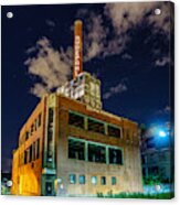 The Old  Hudepohl Beer Factory Before Demolition In Cincinnati Ohio 05-22-2017 Acrylic Print