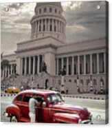 The People At The Capitolio Acrylic Print