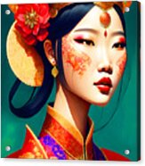 The Princess On Chinese New Year 20230119h Acrylic Print