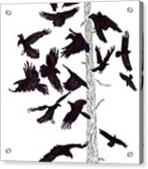 The Raven Tree Acrylic Print