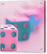 The Roll Of The Dice Acrylic Print