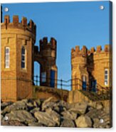 The Sandcastle Or Pier Towers At Withernsea Acrylic Print
