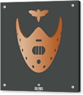 The Silence Of The Lambs - Alternative Movie Poster Acrylic Print