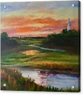 The Silent World Painting Homedecor River Fine Art Canvas Landsc Acrylic Print