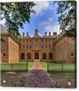 The Wren Building At William And Mary Acrylic Print