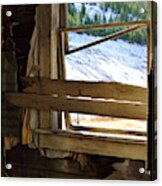 There Once Was A Window Acrylic Print