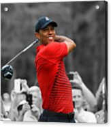 Tiger Woods Big Win Bath Towel by Brian Reaves - Fine Art America