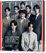 Time 100 Companies - Hybe And Bts Acrylic Print