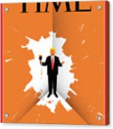 Time Trump Cover Acrylic Print