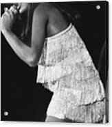 Tina Turner On Stage In New York Acrylic Print