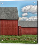 Tobacco Barns At Horton Farm Acrylic Print