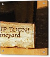 Togni Wine 10 Acrylic Print