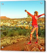 Tourism In Alice Springs Acrylic Print