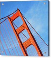 Towering Golden Gate Acrylic Print