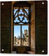 Tower's Ornate Window Acrylic Print