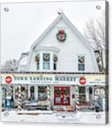 Town Landing - Falmouth, Me Acrylic Print