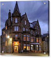 Townhouse Aberfeldy - The Palace Hotel - Scotland Acrylic Print