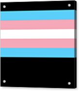 Transgender Pride Flag Acrylic Print