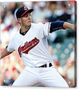 Trevor Bauer Acrylic Print