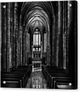 Trinity College Chapel Reflection Acrylic Print