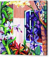 Tropical Poipu Garden Acrylic Print