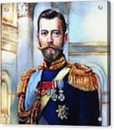 Tsar Nicolas Ii Romanov Acrylic Print