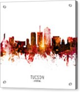 Tucson Arizona Skyline #52 Acrylic Print